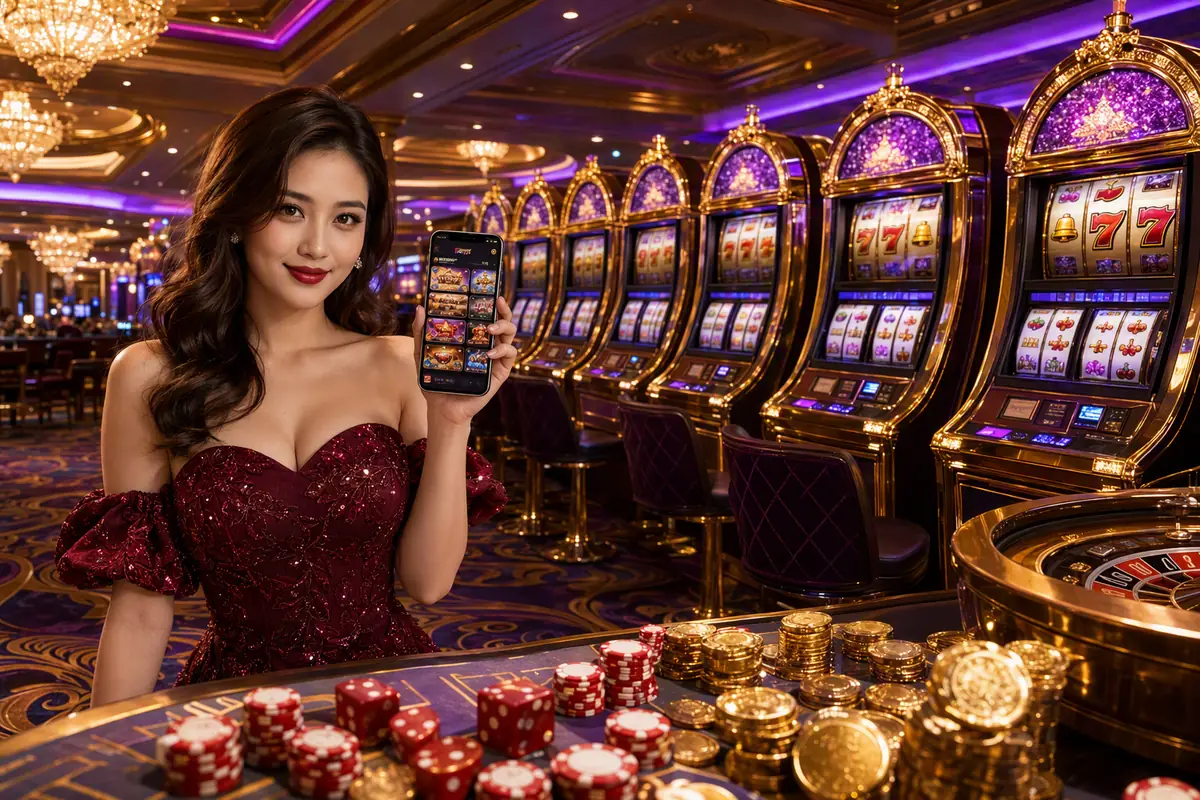 klwin32 Casino suasana meja live dealer